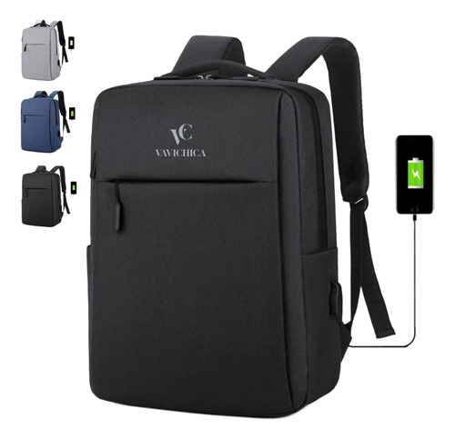 Mochila Masculina Vavichica Computador Mochila Externo Usb