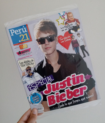 Revista Justin Bieber