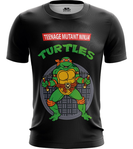 Playera Sublimada Michelangel Turtles