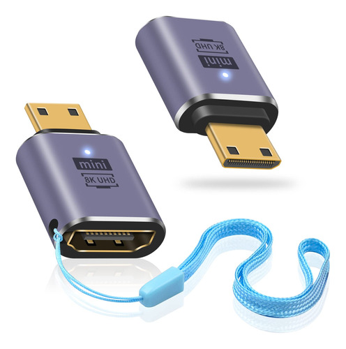 Duttek Mini Hdmi A Hdmi Extensor 8k, 48gbps Mini Hdmi 2.1 Ad