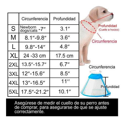 Collar Isabelino Ajustable Para Recuperación De Mascotas