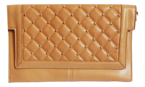 Cartera Clutch Fiesta Mujer Elegante Pu Tachas Sobre De Mano