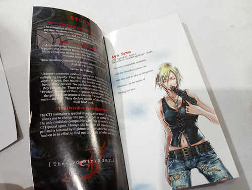 The 3rd Birthday Portada/ Manual Psp / Playstation Portable (Usado)