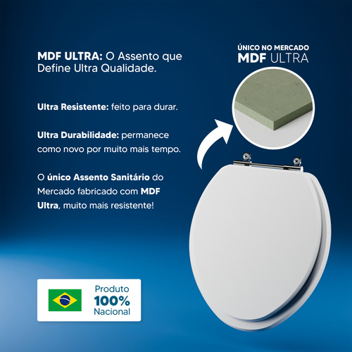 Assento Sanitário Fechamento Lento Convencional Preto Deca