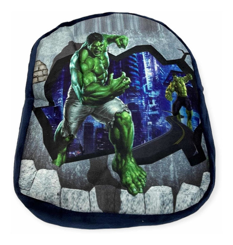 Mochila Hulk Para Jardínera Peluda Resistente