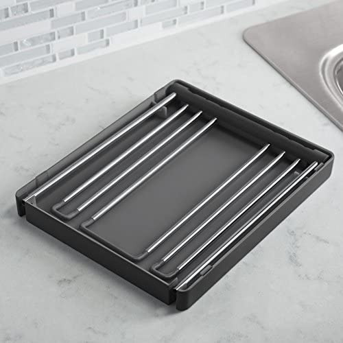 Kohler K-8628-chr Estante Para Secar Copas De Vino, Carbón