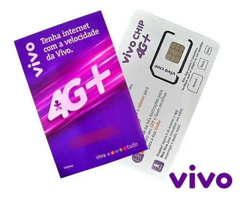 Chip Da Vivo Com 40gb De Internet