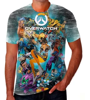 Camiseta Camisa Overwatch Jogo Game Envio Rápido 02