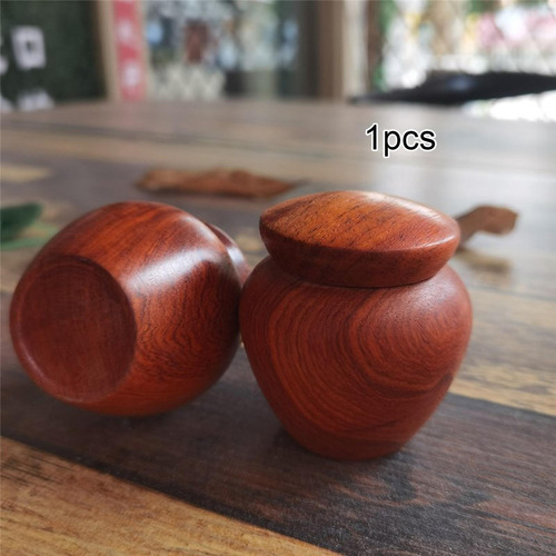 Yo Tarro De Madera Contenedor De Sal Tarro De Especias De