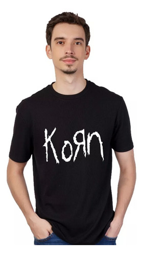 Remera Korn - Cuello Redondo -  Unisex