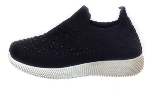 Imagen 3 de 8 de Zapatillas Lady Stork Morita Con Brillo Elastizada Omarsport
