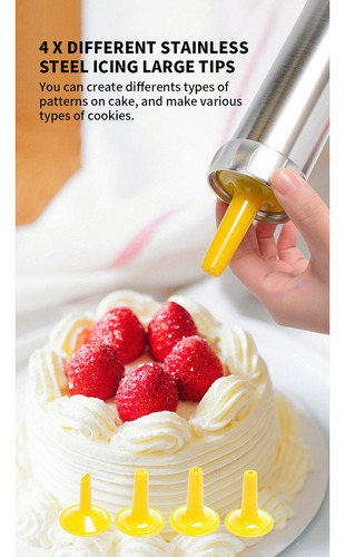 Para Cookie Stamping Gun Kit Para Hacer Galletas