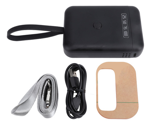 Extensor De Cabello Portátil Con Led Uv, 405 Nm, 18 W, Bater