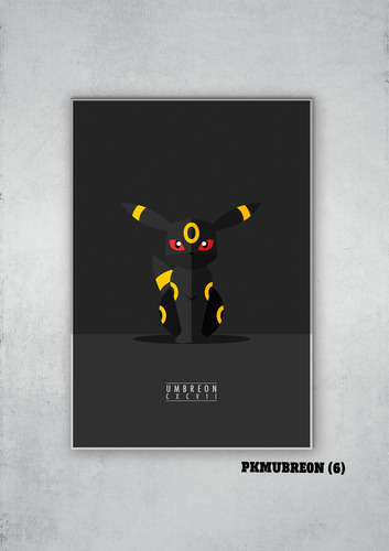 Cuadros Poster Pokemon Umbreon 15x20 (eon 6)