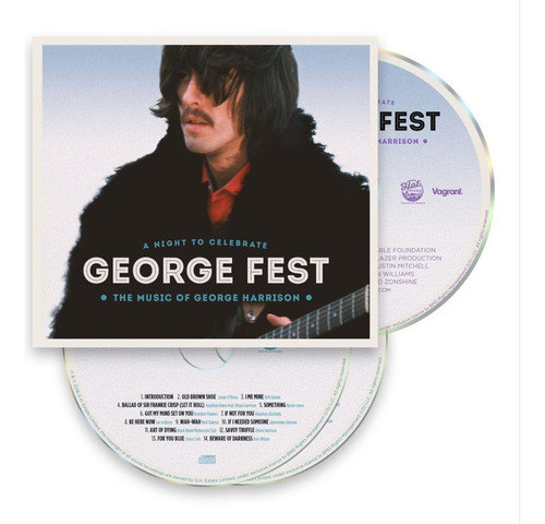 George Fest The Music Of George Harrison 2cd+1 Dvd Nuevo