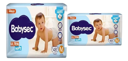 3 Pack Pañales Babysec Ultra En Todos Los Talles Baby Sec