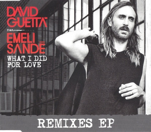 David Guetta What I Did For Love Cd Eu Nuevo Musicovinyl