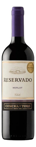 Vino Concha Y Toro Reservado Merlot 750 Ml