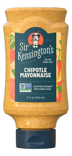 Sir Kensington's, Mayonesa Chipotle Mayo Sin Gluten, Sin Omg