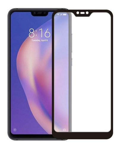 Película 3d Vidro Full Cover  Compatível Com Xiaomi Mi8 Lite