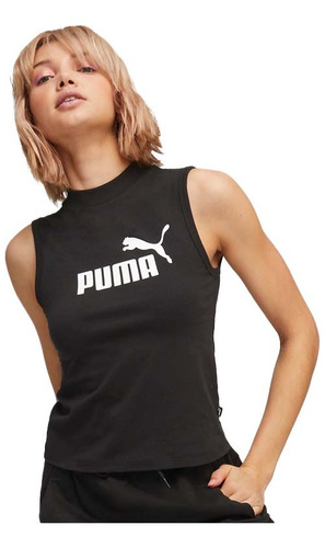 Playera Puma Negra De Mujer