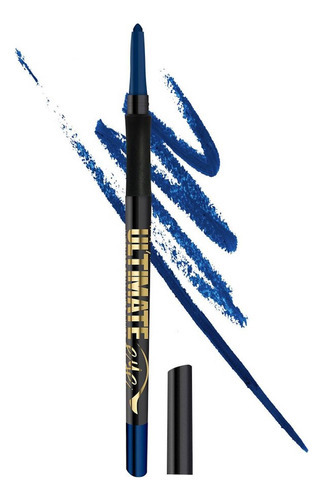 Delineador De Ojos L.a. Girl Ultimate Intense Color Azul Oscuro