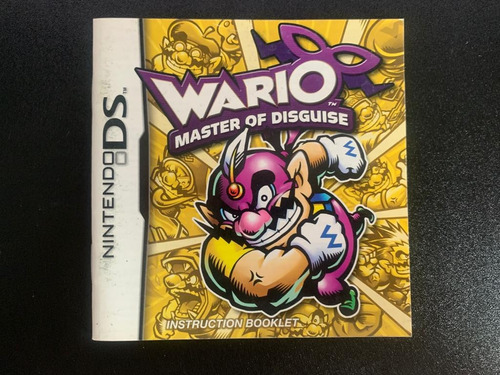 Wario Master Of Disguise Ds Manual