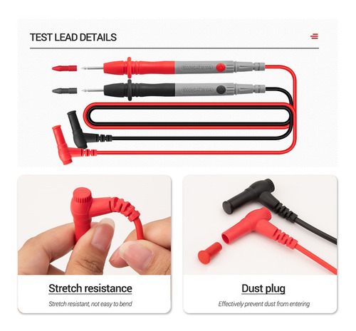 Pinza Amperimétrica Digital Aneng St182 Pro De 4000 Cuentas
