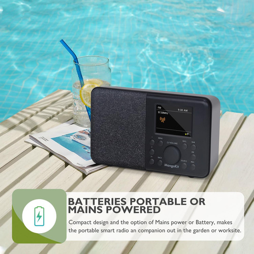 Radio Por Internet Mangokit Sr10, Radio Wifi, Reproductor De