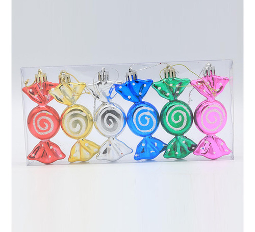 3 X 2-6 Paquetes De 6 Piezas De Decoraciones Para 3 Piezas