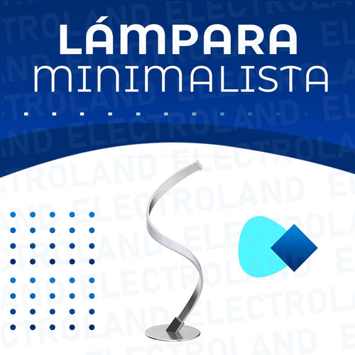 Lámpara De Escritorio Led Curva Moderna Mesa En Espiral Usb