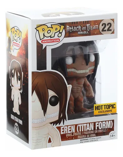 comprar Funko Eren Titan Form #22 Attack On Titans Hot Topic Figura