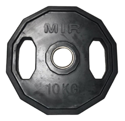 Disco Olimpico Mir Fitness 10kg Con Manijas