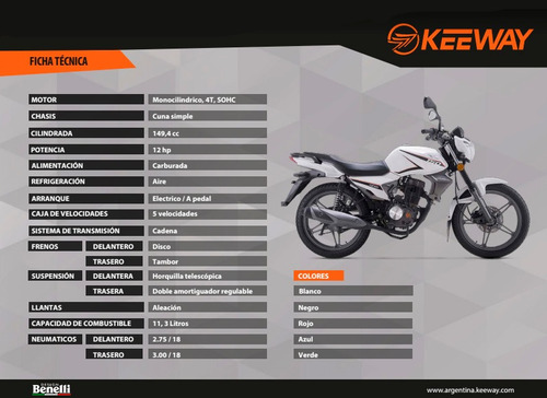 Benelli Keeway Rk 150 Ahora 12/18 Cuotas ¡¡¡¡¡¡¡
