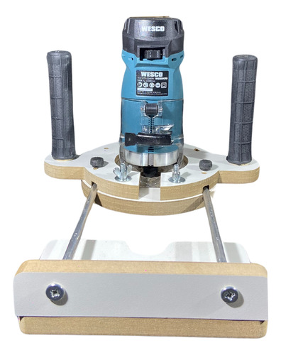 Adaptador Para Tupia Manual - Jig De Guia De Cortes Precisos