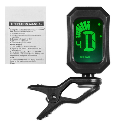 Sintonizador Digital Clip-on Design Display Lcd Ajuste De