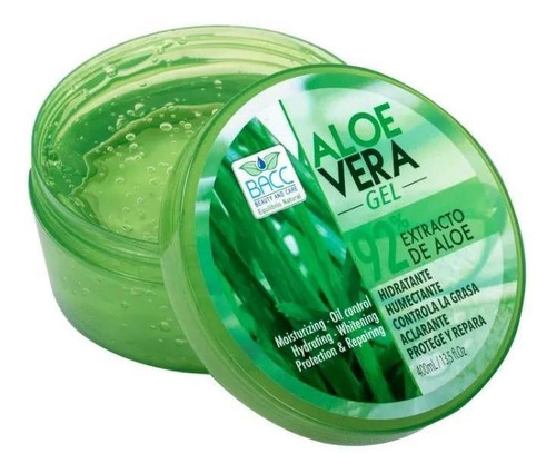 Gel Hidratante Aloe Vera 92% Extracto De Aloe