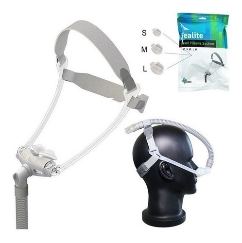 Imagem 1 de 2 de Máscara Nasal Fealite Pillow - Tamanho P, M E G