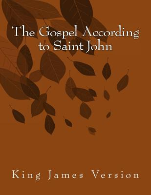 Libro The Gospel According To Saint John: King James Vers...