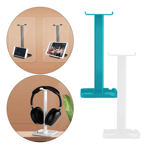 2 Soportes Para Auriculares Para Juegos Abs Soporte Para
