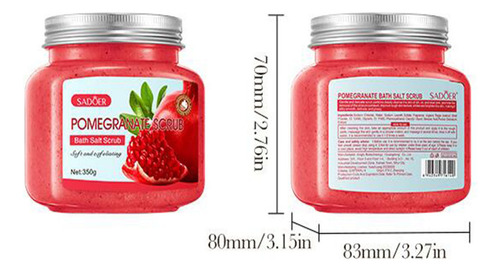 Exfoliante Y Aclarante De Granada D, Exfoliante Y Limpiador