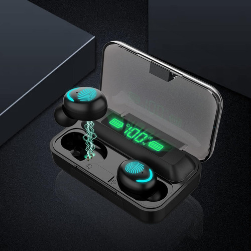 Auriculares Inalambricos F9 Bt Tws Earbuds Inear Stereo Full