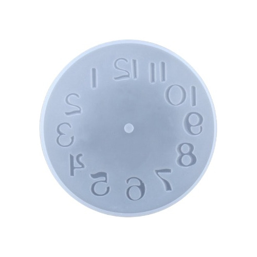 Molde Silicona Para Resina - Reloj Mini 10cm Artesanias