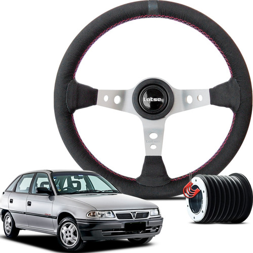 Volante Esportivo Lotse Gti E Cubo Chevrolet Gm Astra 95/97