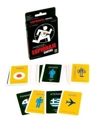 Imagen 2 de 5 de Juego De Mesa - Espionaje Juego De Cartas - Xion Store