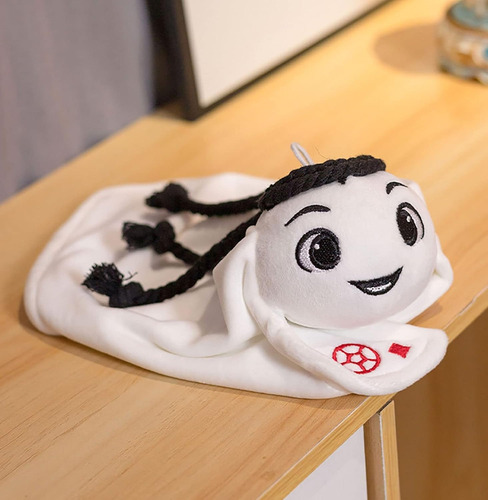 Mascota Mundial Qatar 2022 Peluche La'eeb X4 Unidades