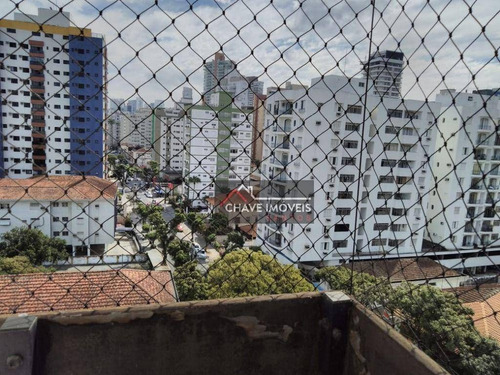 Imagem 18 de 23 de Apartamento Com 2 Dormitórios Para Alugar, 100 M² Por R$ 2.985,00/mês - Boqueirão - Santos/sp - Ap3127
