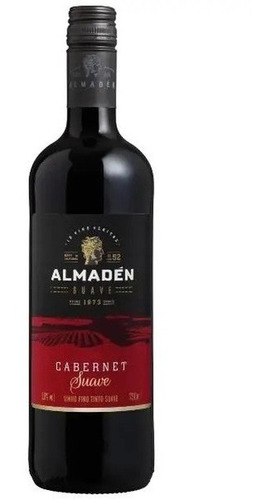 Vinho Almadén Cabernet Sauvignon Suave 750ml.