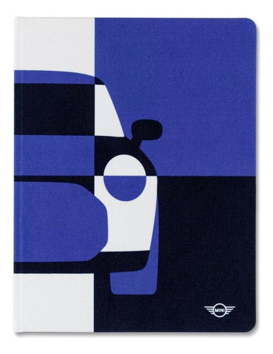 Libreta Bmw Mini Cooper My Notes - 240 Hojas Lisa 22x17 Cm Azul/negro