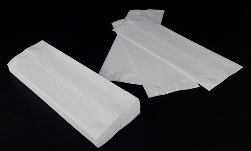 200 Toalhas Lavabo, De Papel Dobradas Banheiro Clássica Cor Branco Clássico